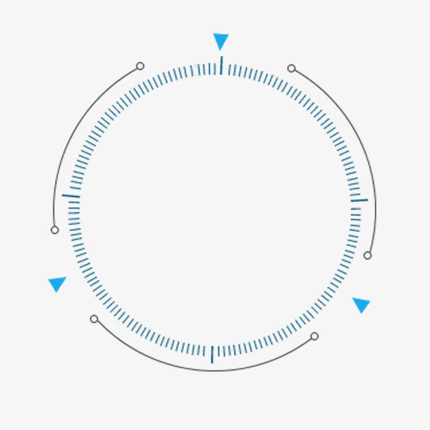 蓝色仪表盘免抠素材免抠