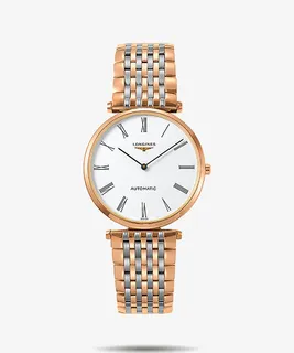 浪琴男表腕表金色手表免抠