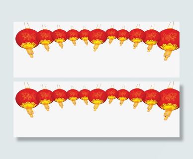 免抠悬挂的红色灯笼免抠