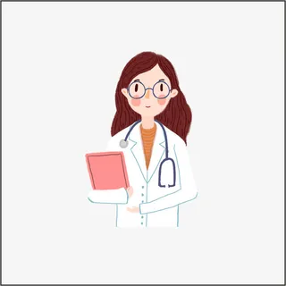 女医生   防疫  疫情  笔记本免抠