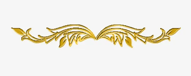 金色中国风边框素材免抠