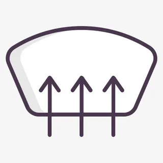 汽车热部分服务挡风玻璃挡风玻璃免抠