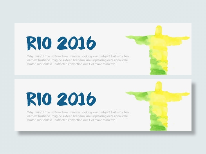 巴西里约奥运会装饰banner