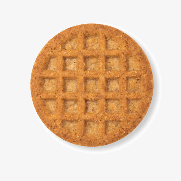 灰色圆形饼干免抠