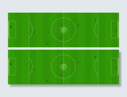 足球场手绘背景高清
