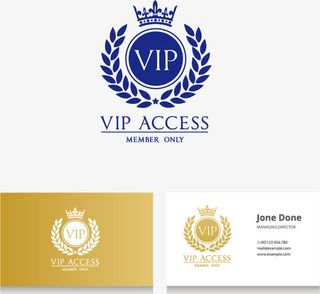 矢量VIP企业商标设计素材免抠