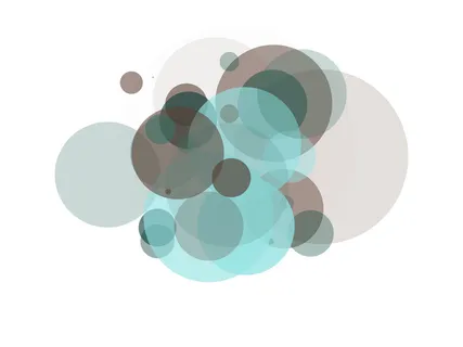 圆圈晕染背景素材高清