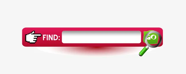 红色导航栏免费下载免抠