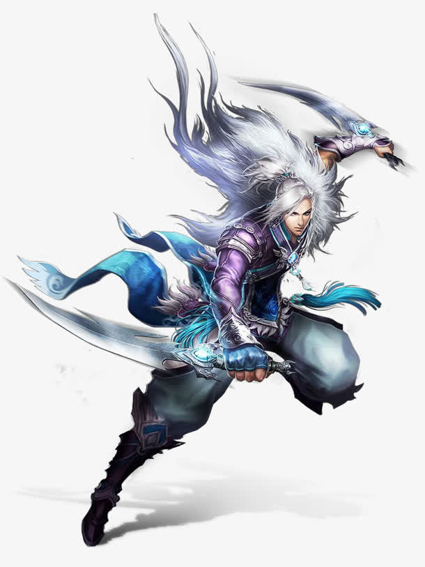 游戏人物美男子帅哥免抠