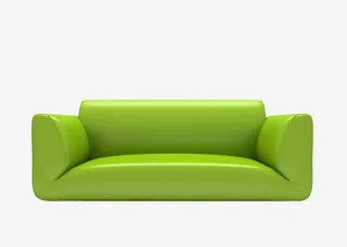 绿色沙发免抠