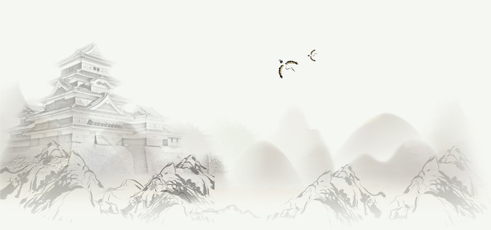 娱乐建筑风景灰色海报高清