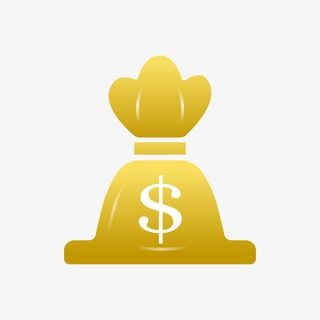 金色的钱袋子免抠