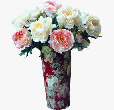 一簇鲜花免抠