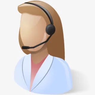 护士客服卡通免抠