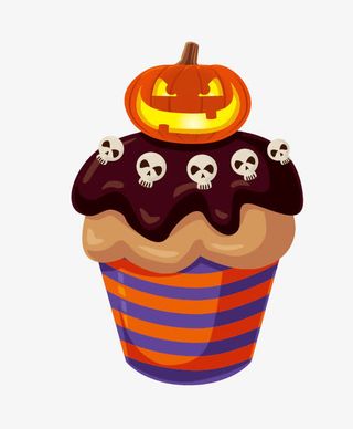 万圣节蛋糕免抠