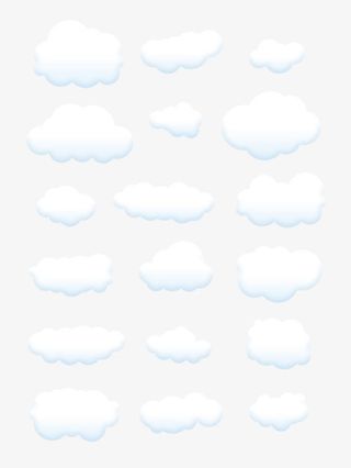 白云素材免抠