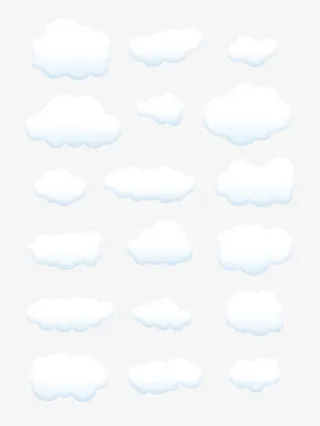 白云素材免抠