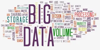 大数据英文艺术字免抠