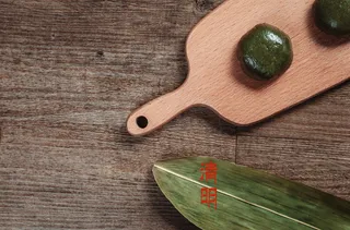 春天 四月 清明节 青团 海报 背景12