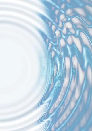 透明荡漾漩涡圆形波纹免抠