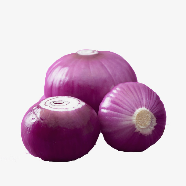 紫色实物蔬菜洋葱免抠