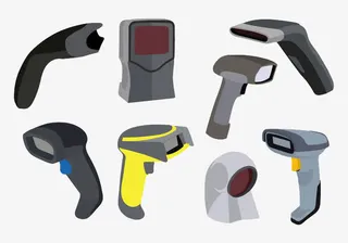 消费者权益日超市扫描仪免抠