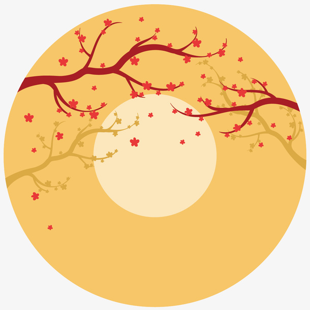 春节元素 新年 传统文化 梅花免抠