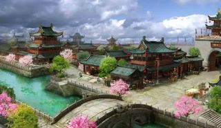 仙侠魔幻襄阳建筑免抠