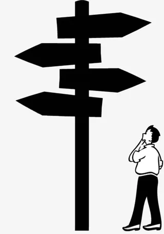 黑色手绘指种牌免抠