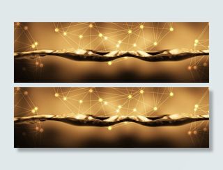 商务科技未来黑金海报banner背景图高清