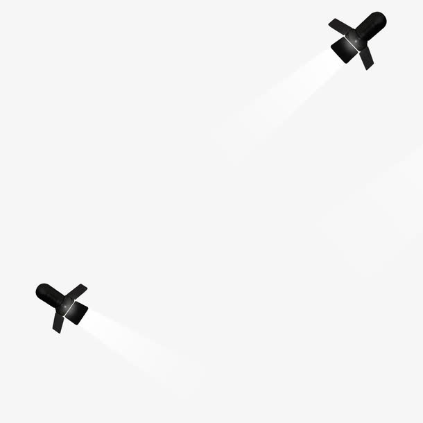 手电筒光束免抠