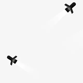 手电筒光束免抠