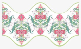 碧浪边底纹素材矢量免抠