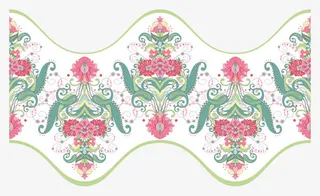 碧浪边底纹素材矢量免抠