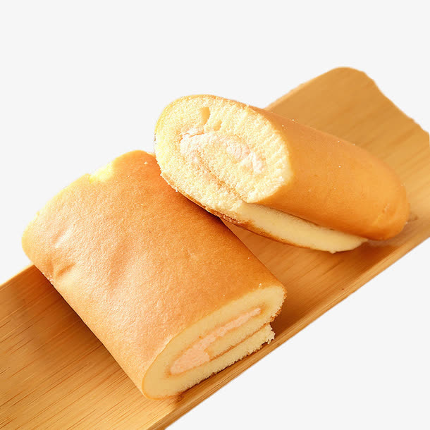 夹心瑞士卷面包免抠