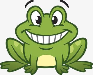 微笑牛蛙免抠
