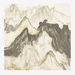 山水风景大理石纹免费图片免抠