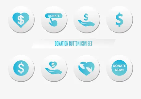 献爱心创意图标免抠