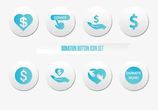 献爱心创意图标免抠