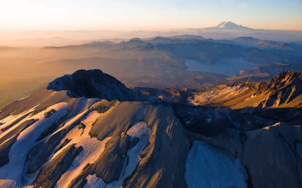 壮丽自然风光山峰免抠