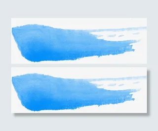 蓝色水印爱护环境壁纸免抠