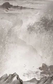 黑白中国风唯美大气杂志背景高清