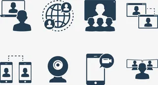 网络在线直播图标免抠