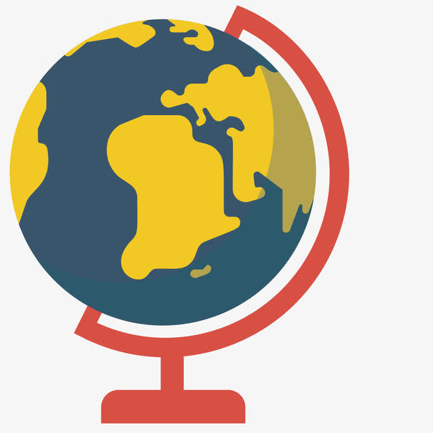 矢量模型地球仪免抠