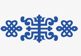 蒙古花纹免抠