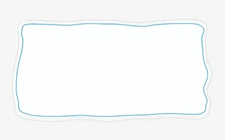卡通手绘产品边框免抠