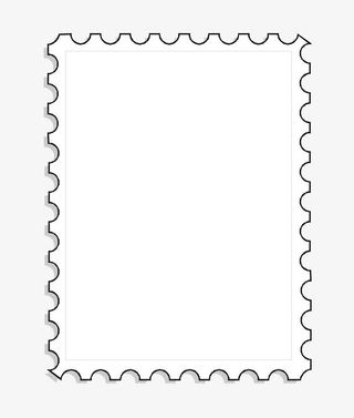 白色扁平化文本框设计免抠免抠