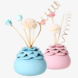 芬尚无火香薰精油套装免抠