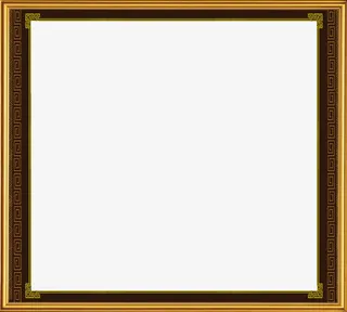 豪华画框免抠