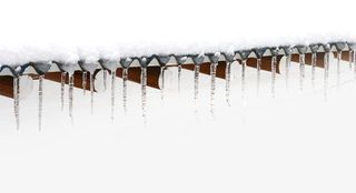 屋檐雪花免抠素材免抠